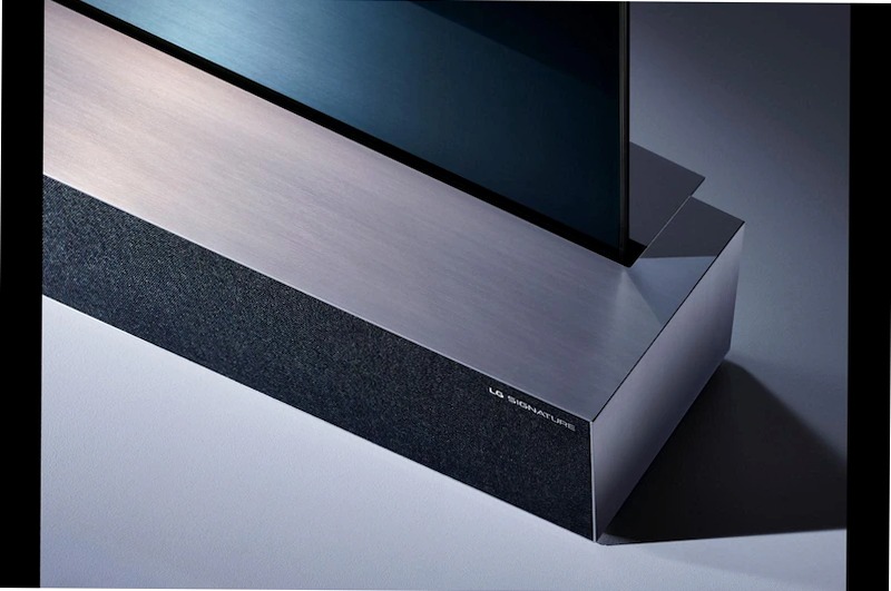 LG SIGNATURE TV OLED ARROTOLABILE AI 4K Cinema HDR 65" Smart TV Dolby Vision™ Dolby Atmos® Google Assistant e Alexa - OLED65R9PLA | LG Italia