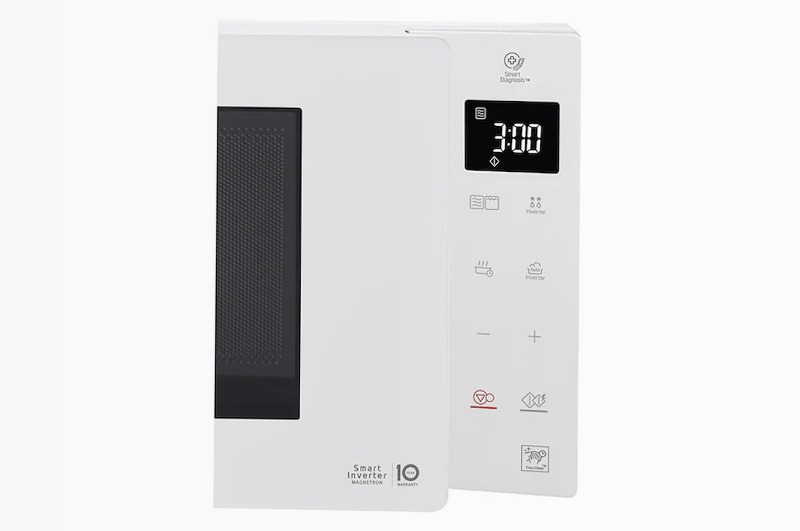 Microonde 23 litri LG - Cottura a vapore e Smart Inverter Bianco