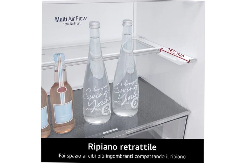 LG GMG960MBJE Frigo InstaView Multidoor, Classe E Multidoor 638lt