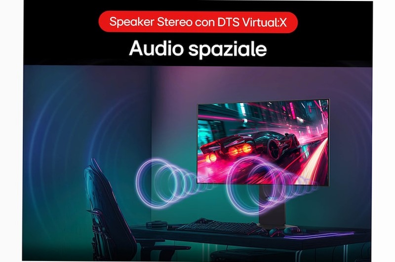 Monitor Gaming UltraGear OLED 32" | Serie GS95UV Fucsia