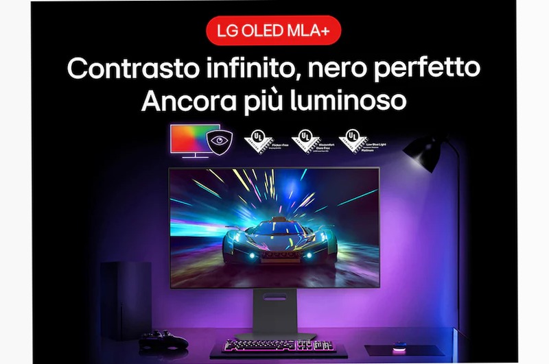 Monitor Gaming UltraGear OLED 32" | Serie GS95UV Fucsia