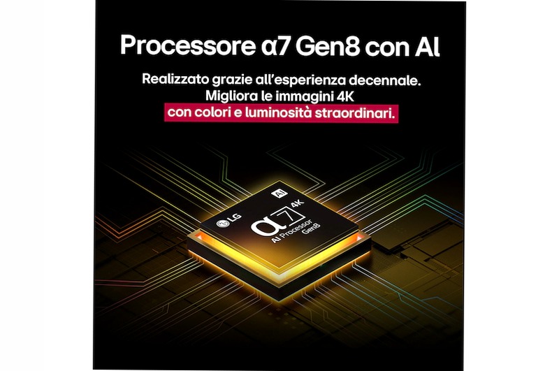 TV 50 pollici LG UHD AI UA73 4K Smart TV 2025 - 50UA73006LA | LG Italia 50" HD