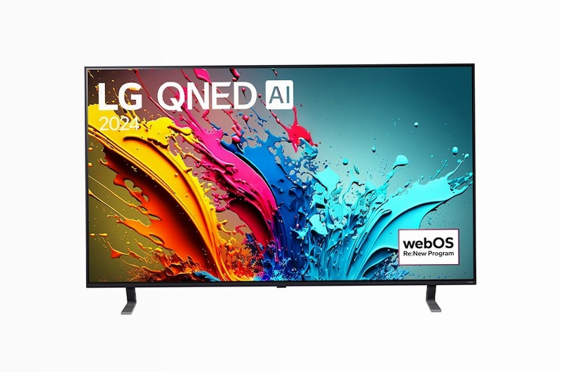 TV 65 pollici LG QNED85 4K Smart TV 2024 Beige 65" HD