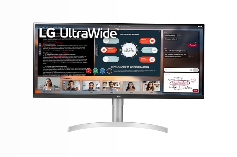 LG Monitor UltraWide IPS 34" Beige 2560 x 1080