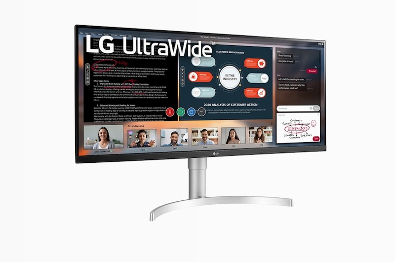 LG Monitor UltraWide IPS 34" Beige 2560 x 1080
