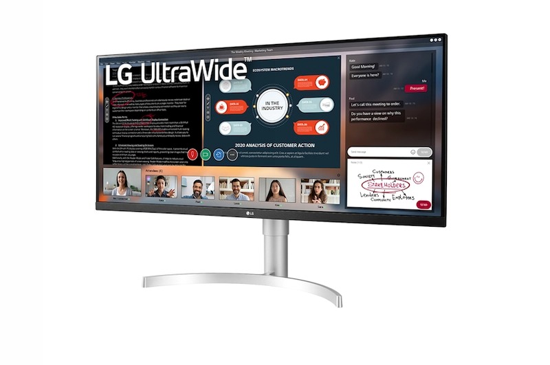 LG Monitor UltraWide IPS 34" Beige 2560 x 1080