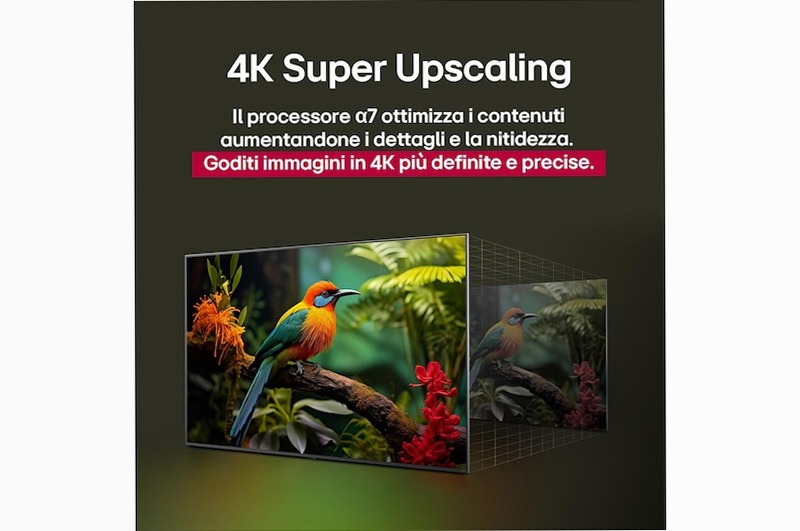 LG UA73006LA 50 pollici UHD AI Smart TV Beige 50" HD