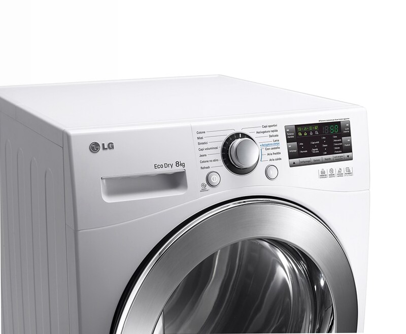 Asciugatrice Pompa di Calore LG RC8055AH2Z 8kg A