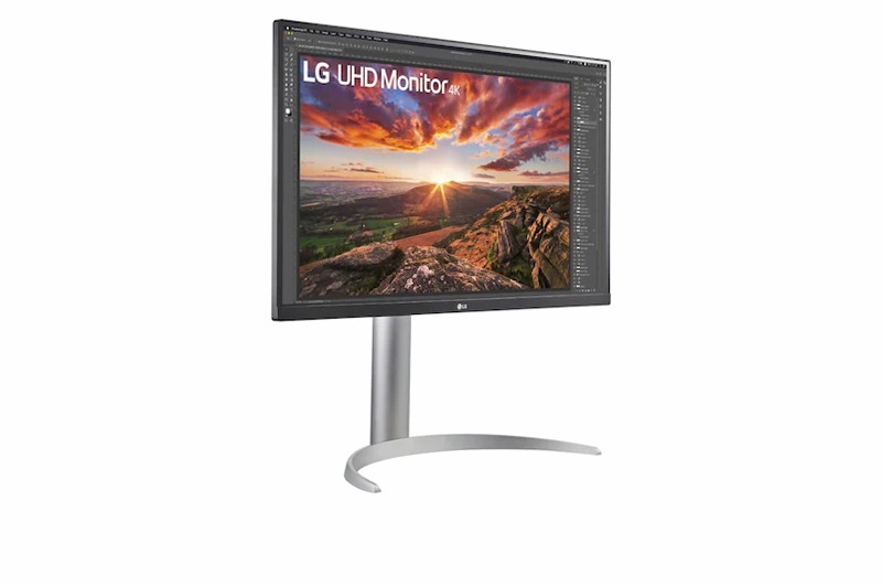 LG Ultra HD Monitor 27" Bianco IPS 3840 x 2160