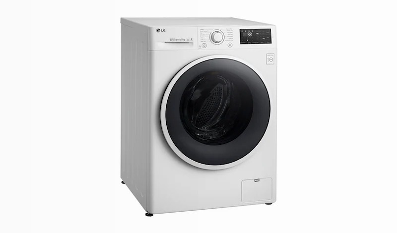 LG Lavatrice TurboWash™ 9 Kg Oblò Silver - FH4U2VDN1 1400rpm 9kg Argento