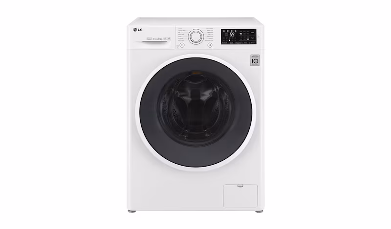LG Lavatrice TurboWash™ 9 Kg Oblò Silver - FH4U2VDN1 1400rpm 9kg Argento