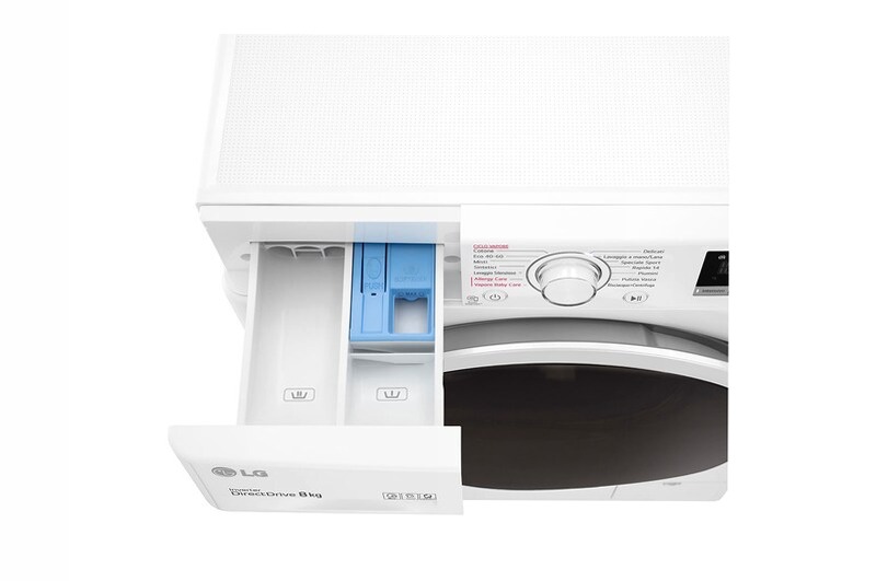 Lavatrice AI DD™ 8kg - Serie V3 1400rpm Bianco