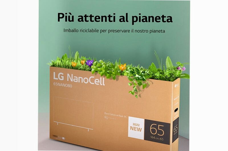 LG NanoCell 75'' Serie NANO82 Grigio 4K