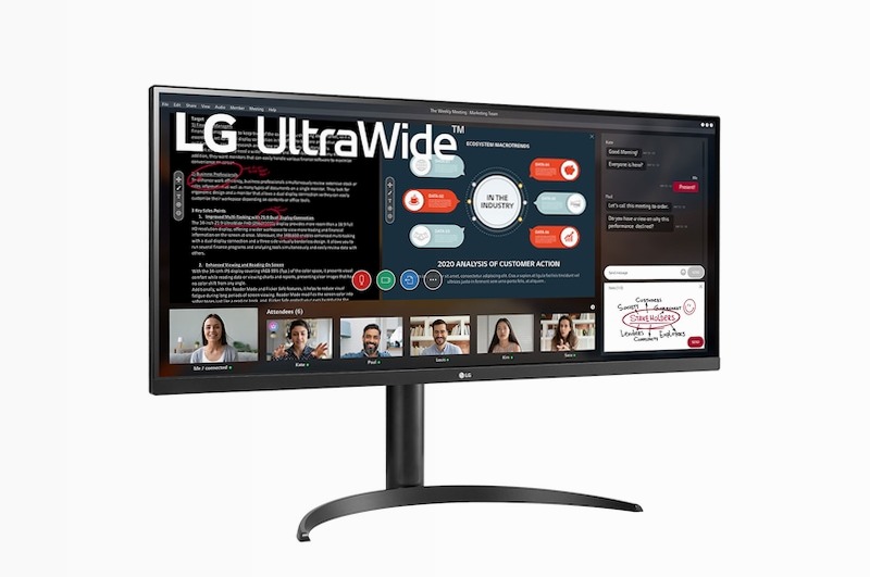 Monitor UltraWide 34" WP550 - LG Nero IPS 2560 x 1080