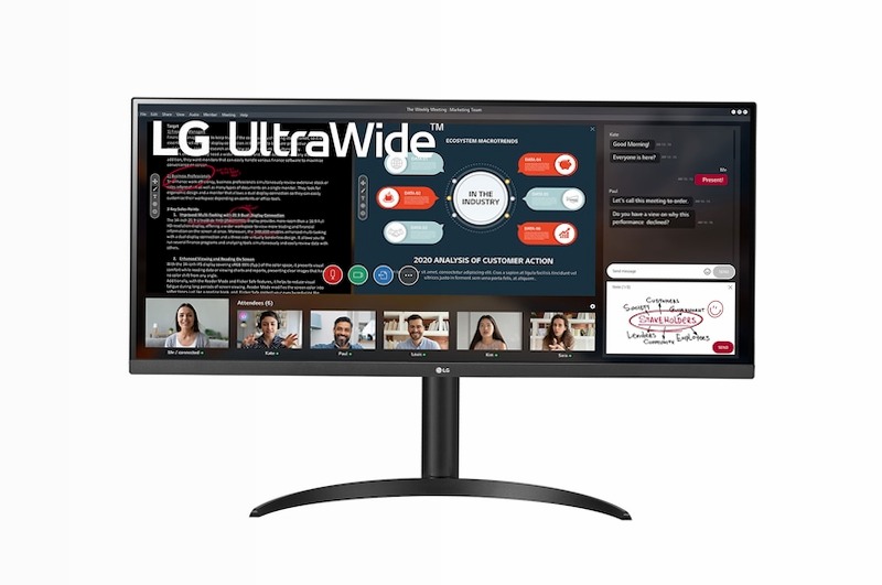Monitor UltraWide 34" WP550 - LG Nero IPS 2560 x 1080