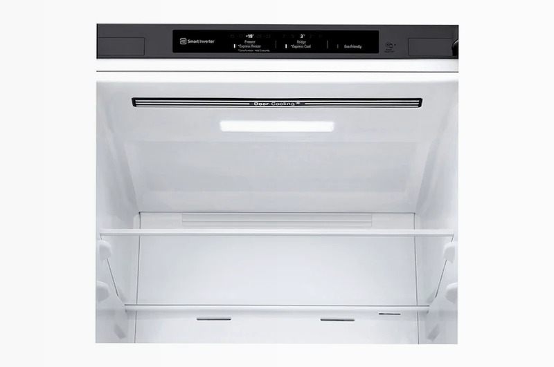 Frigorifero combinato LG GBB61PZJMN 341L Inox E 341lt