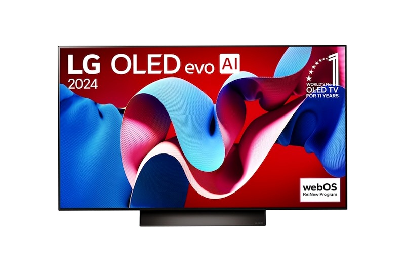 TV OLED LG C4 48 pollici - Immersione Visiva e Audio HD