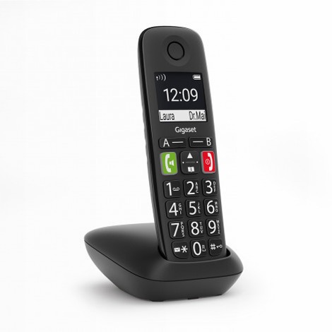 Gigaset E290 - Cordless con comfort per chi non è più giovanissimo
