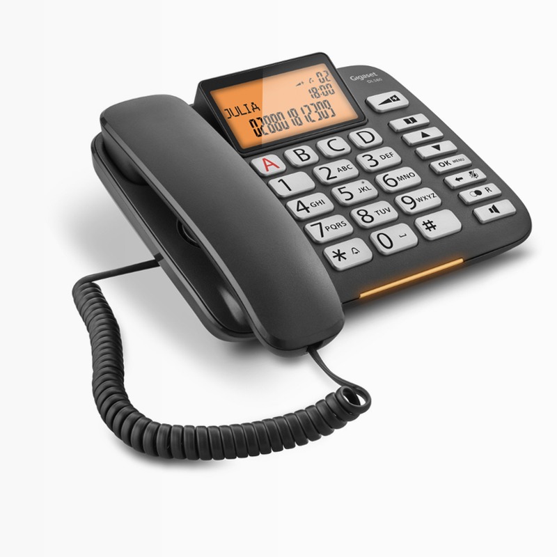 Gigaset DL580 - Telefono a Tasti Ergonomico