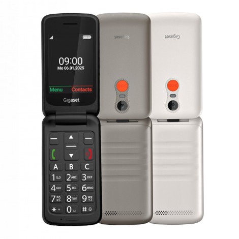 Gigaset GL595 - Chiamate Sicure e Facili 2.8" Beige