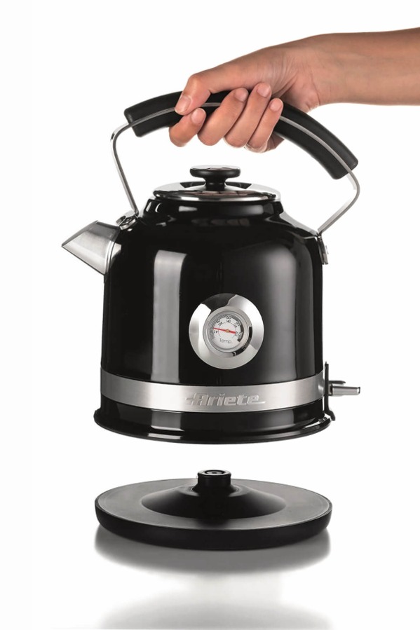 Bollitore elettrico Nero Linea Moderna Ariete Blu