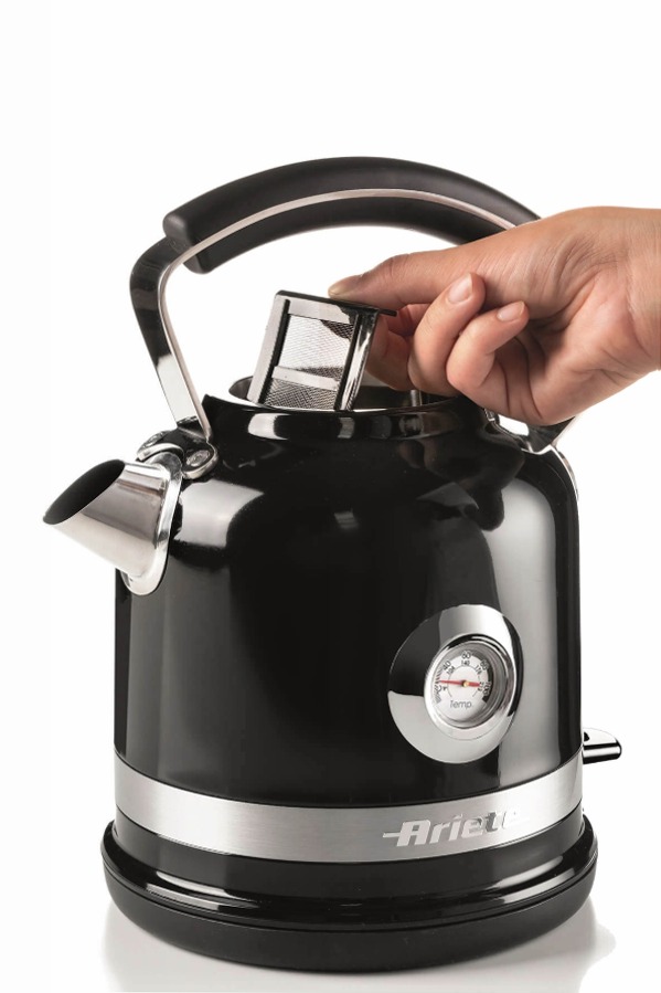 Bollitore elettrico Nero Linea Moderna Ariete Blu