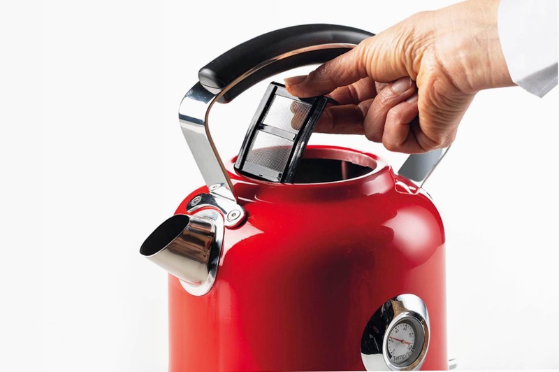 Bollitore Elettrico Rosso | Linea Moderna Blu
