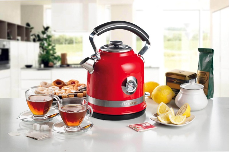 Bollitore Elettrico Rosso | Linea Moderna Blu