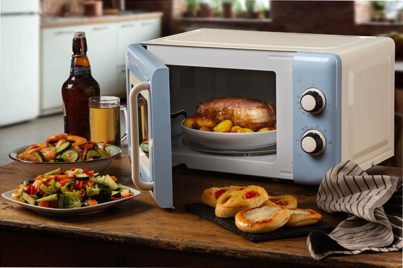 Forno a microonde Vintage Ariete 3960 Celeste 20
