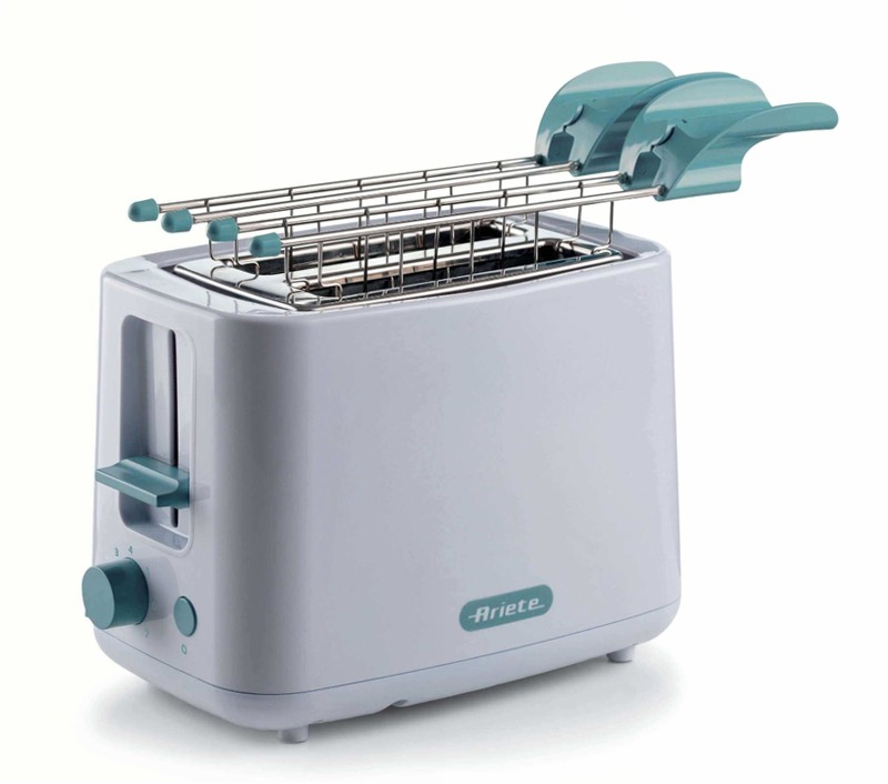 Tostapane Breakfast Ariete 157 White & Aegean Teal 13