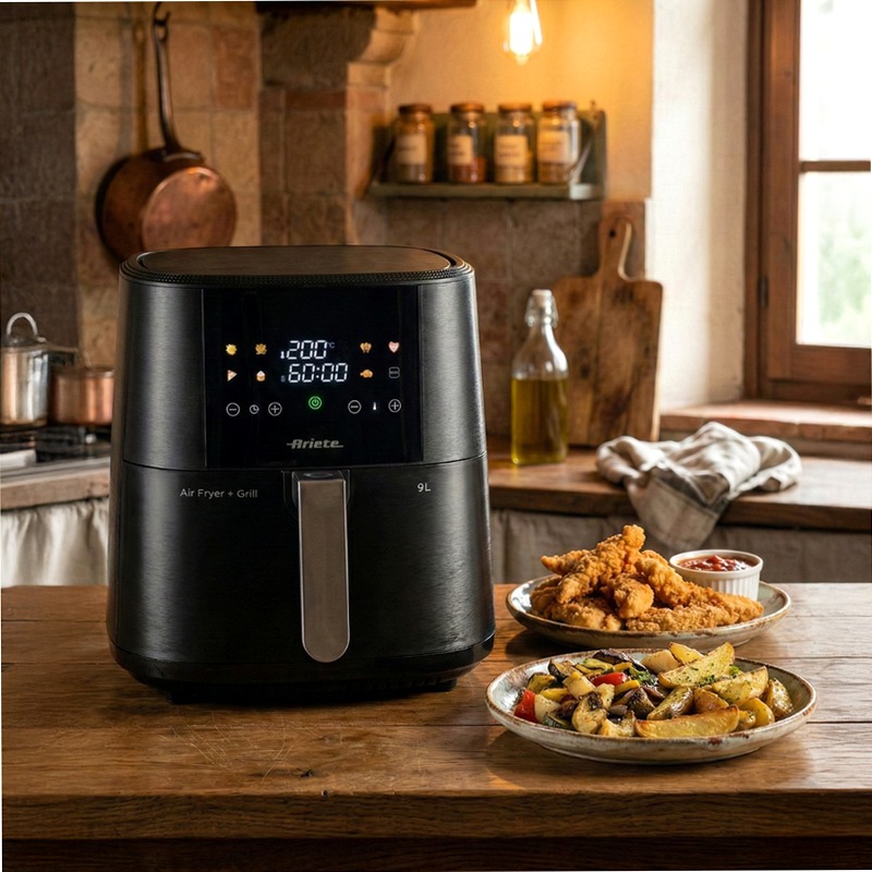 Friggitrice ad Aria 9L 4630/10 Ariete Nero