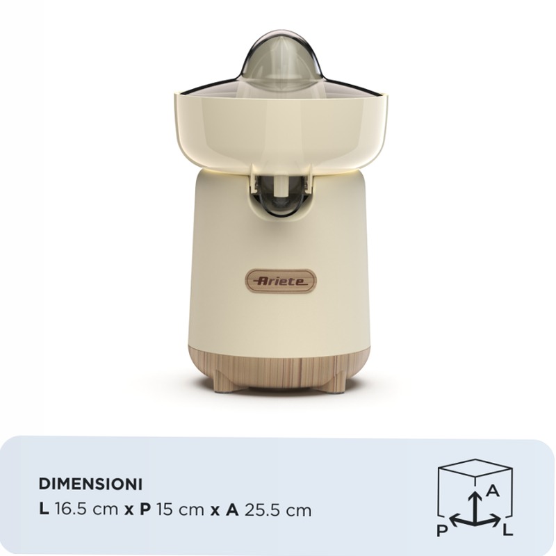 Spremiagrumi Breakfast Wood Ariete 417 Beige
