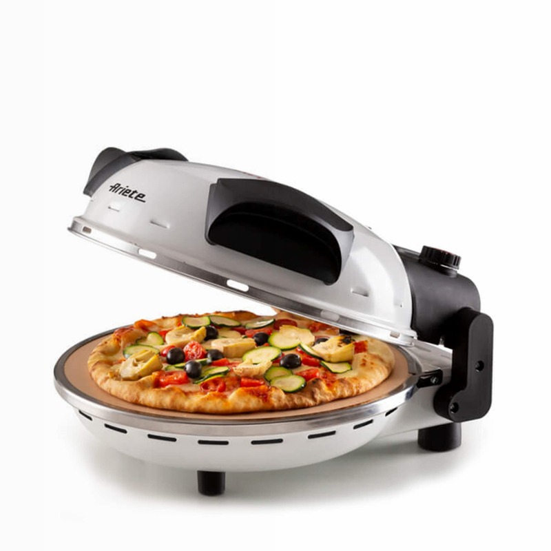 Forno per pizza fatta in casa|Pizza in 4 minuti|Ariete 909 Bianco