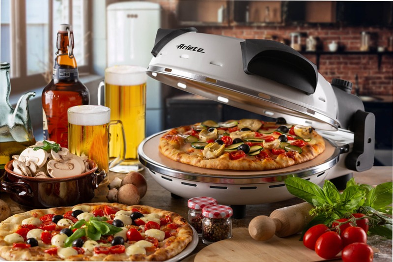 Forno per pizza 4 minuti - Ariete 909 Bianco