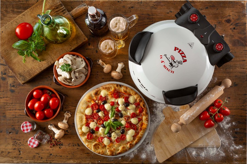 Forno per pizza fatta in casa|Pizza in 4 minuti|Ariete 909 Bianco