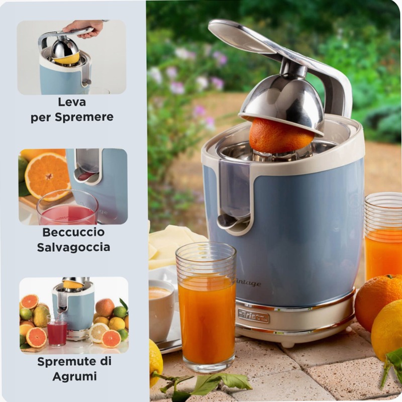 Spremiagrumi Ariete 413 Celeste