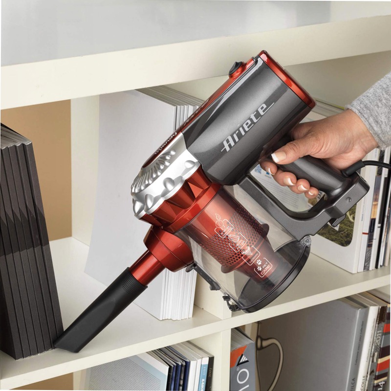 Scopa elettrica e aspirabriciole Handy Force Ariete 2761 Rosso