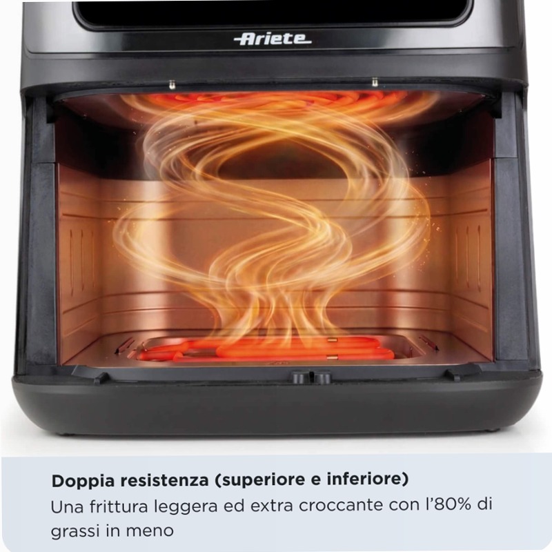 Friggitrice ad aria 10L Ariete 4642 Black 10lt
