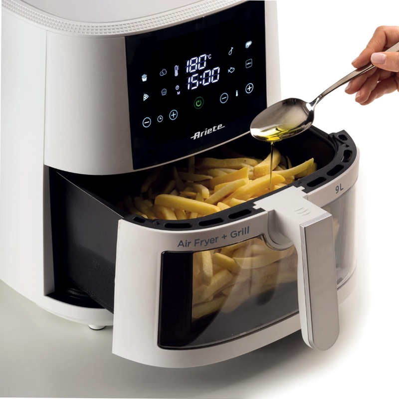 Friggitrice ad Aria 9L Ariete Bianco 9lt