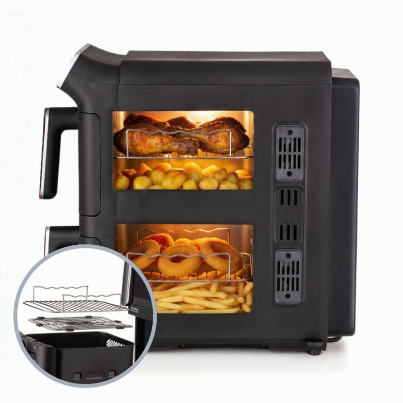 Friggitrice ad Aria Duo Vertical Ariete 11lt