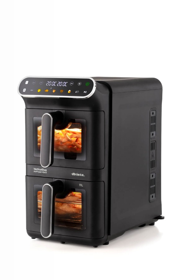 Friggitrice ad Aria Duo Vertical Ariete 11lt