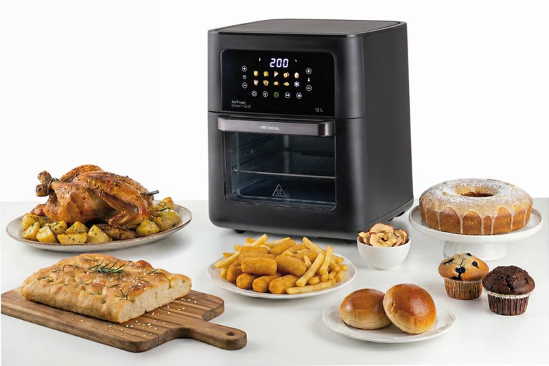 Friggitrice ad Aria e Forno 12L | Ariete 4641 Nero 12lt