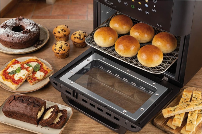 Friggitrice ad Aria e Forno 12L | Ariete 4641 Nero 12lt