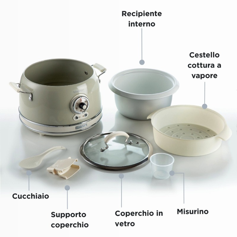 Cuociriso Elettrico | Rice Cooker & Slow Cooker