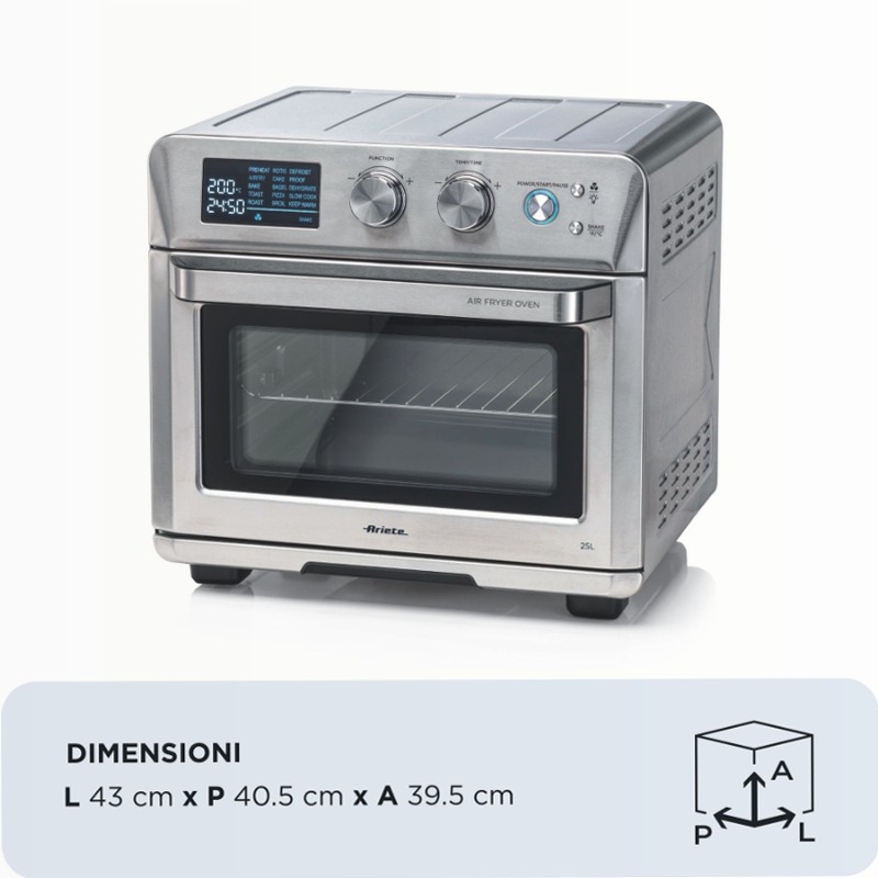 Forno e Friggitrice ad Aria 25L 25lt