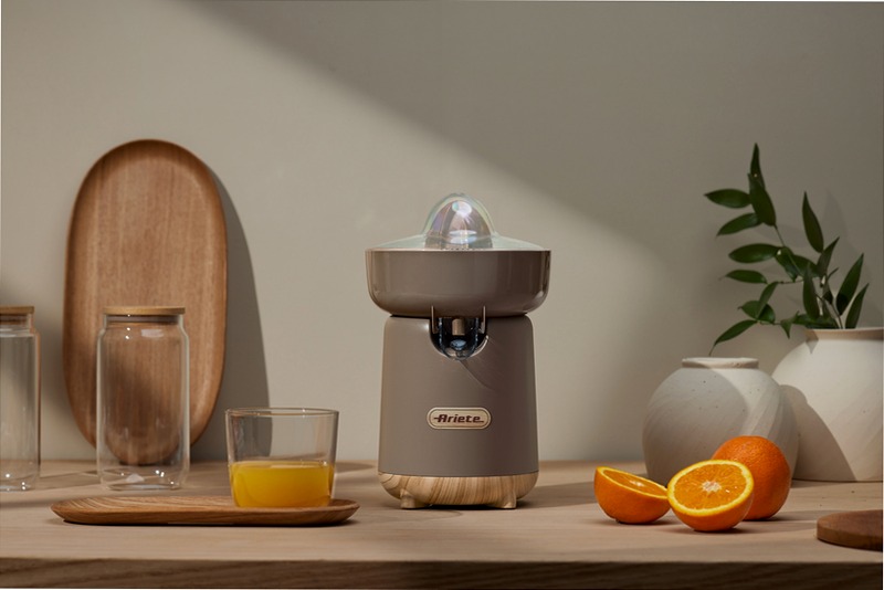 Spremiagrumi Breakfast Wood | Ariete 417 Tortora
