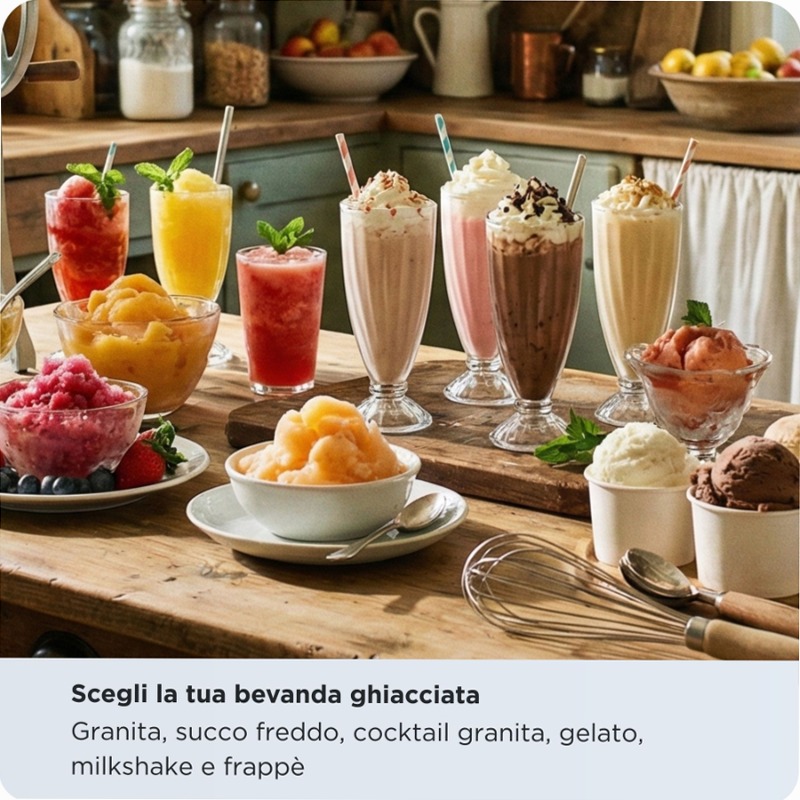 Macchina per granite e gelati MySlush & IceCream