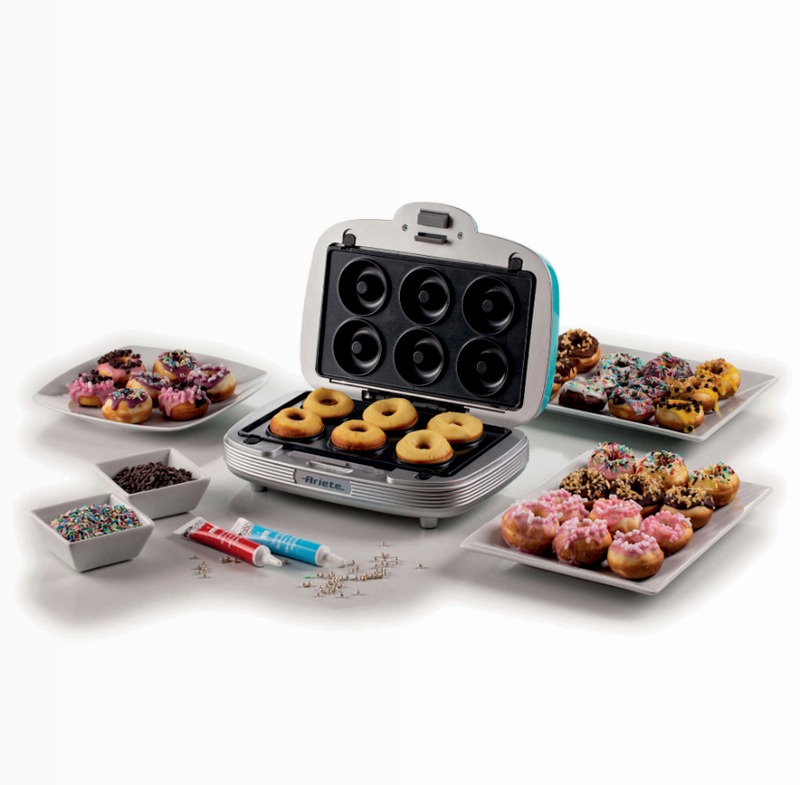 Piastra per Muffin, Sandwiches e Donuts Rossa | Party Time|Ariete 1972