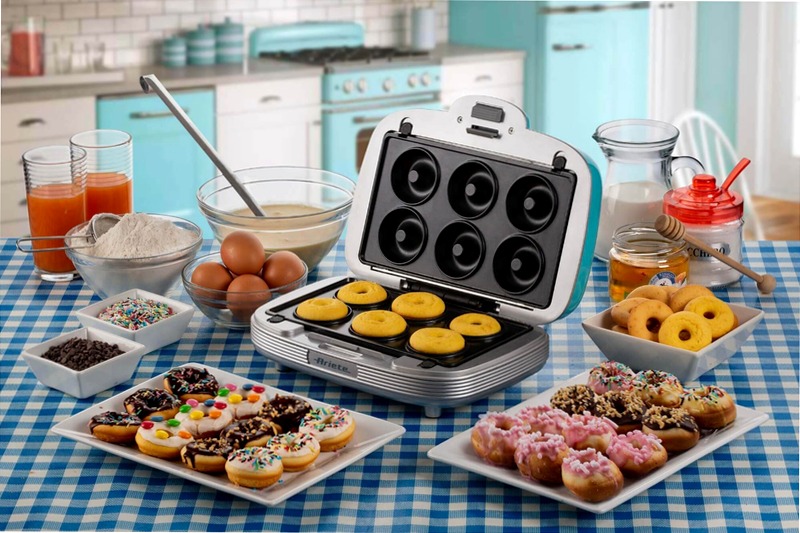 Piastra per Muffin, Sandwiches e Donuts Rossa | Party Time|Ariete 1972