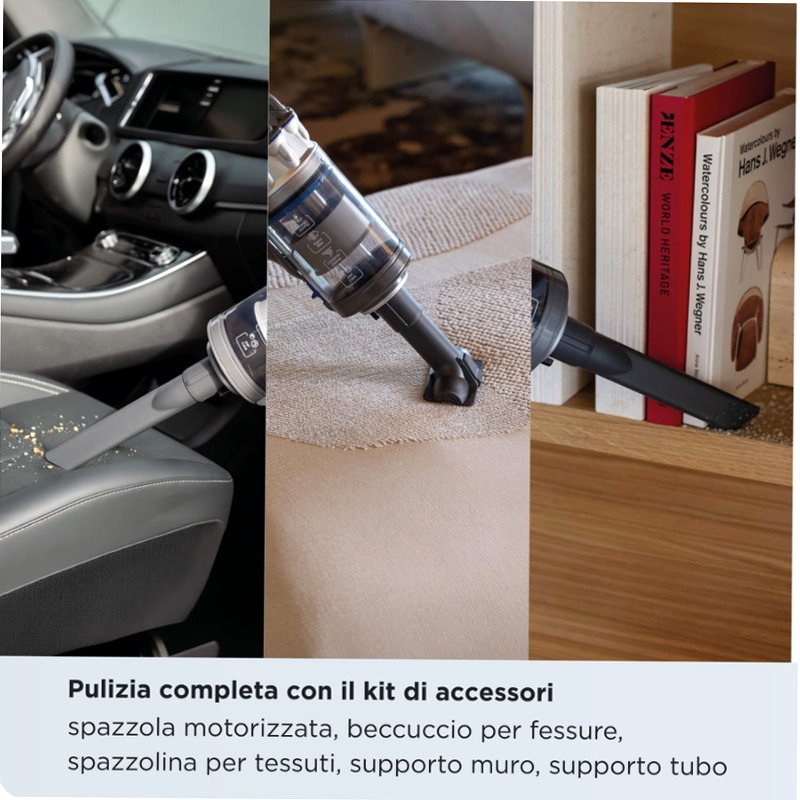 Scopa Elettrica Ariete 2362 - 2in1 Aspirabriciole
